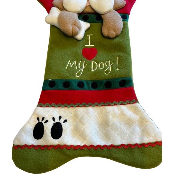 Christmas stocking for a doggie (NWOT) - Picture 3 of 5
